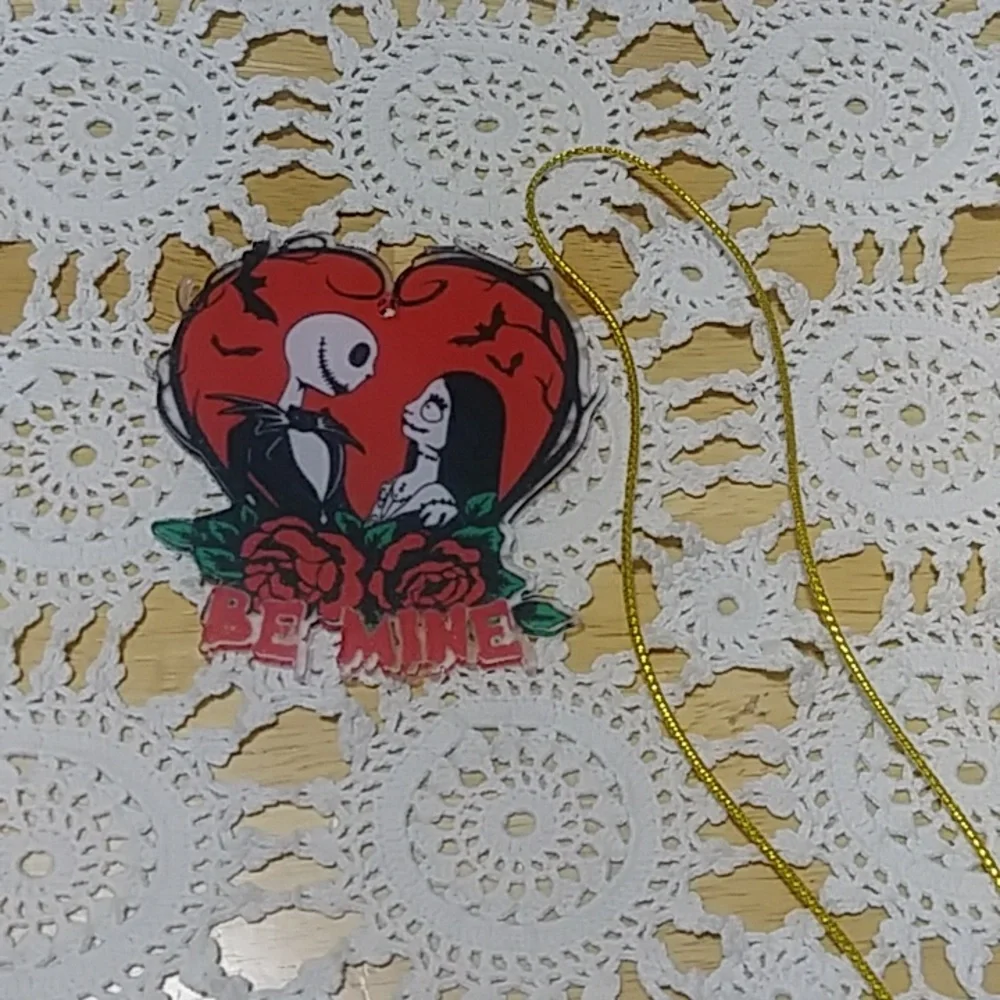 Valentine's Day, Halloween Ornament, home Decor, lightweight, Jack and Sally